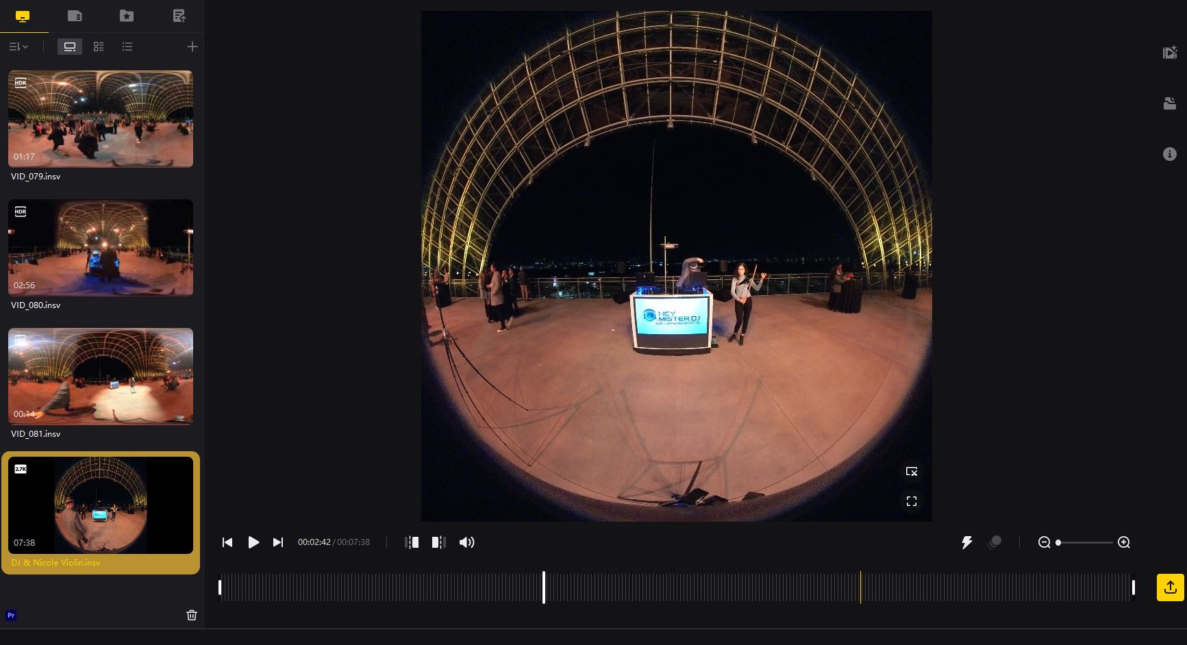 Changing file name makes video un editable insta360 community forum