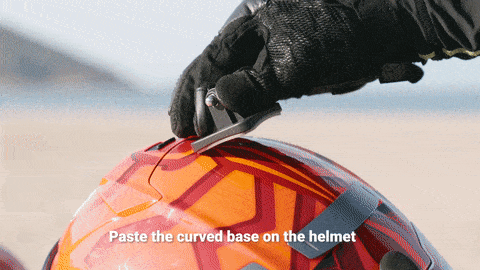 How to mount the best motorcycle helmet camera