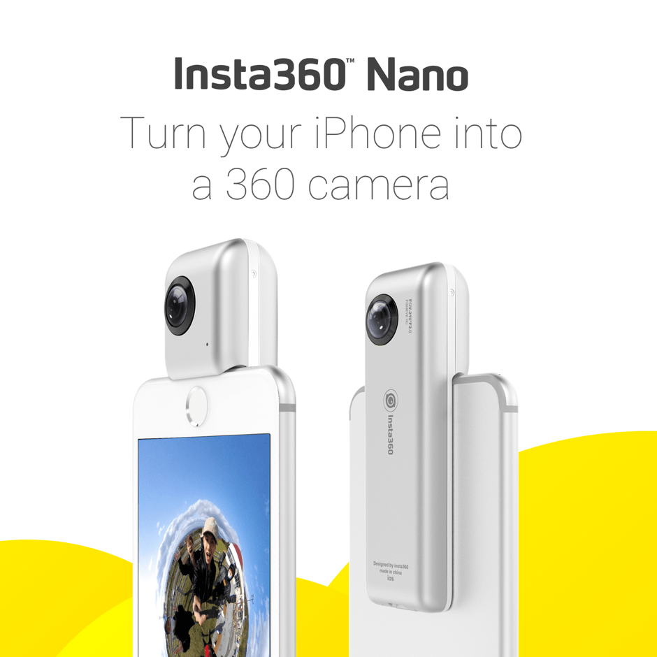 Insta360 Nano - Turn your iPhone into a 360° VR camera