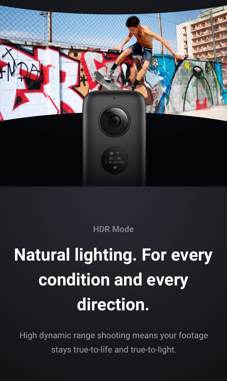 Buy ONE X- FlowState Stabilization Action Camera - Insta360