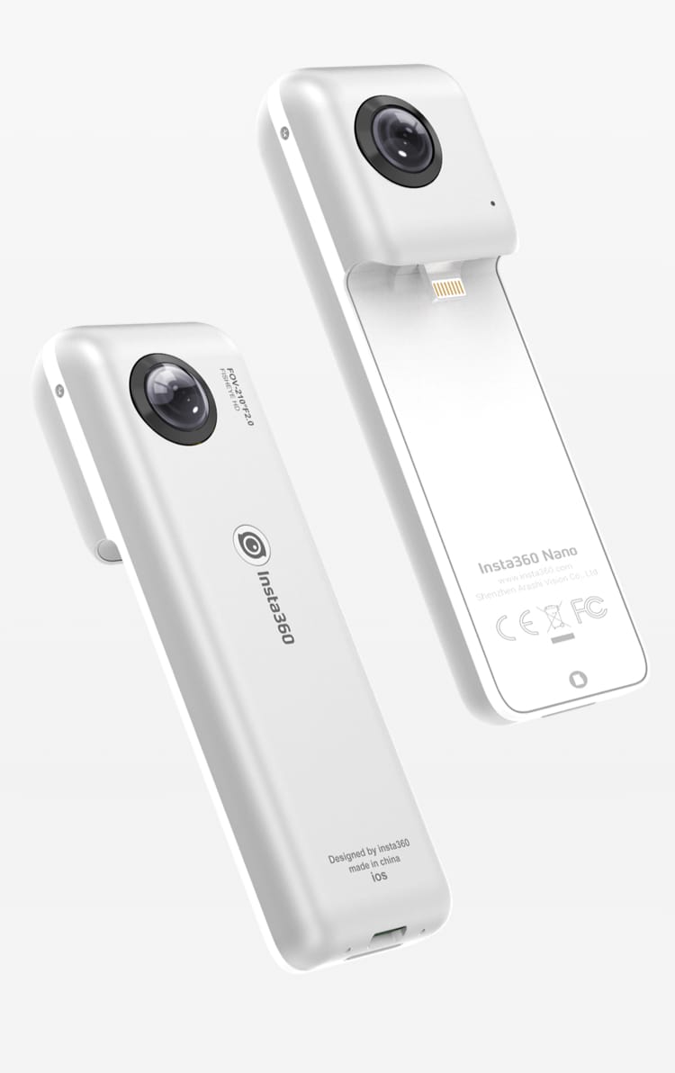 Insta360 Nano - あなたの物語を360°パノラマでシェアしましょう