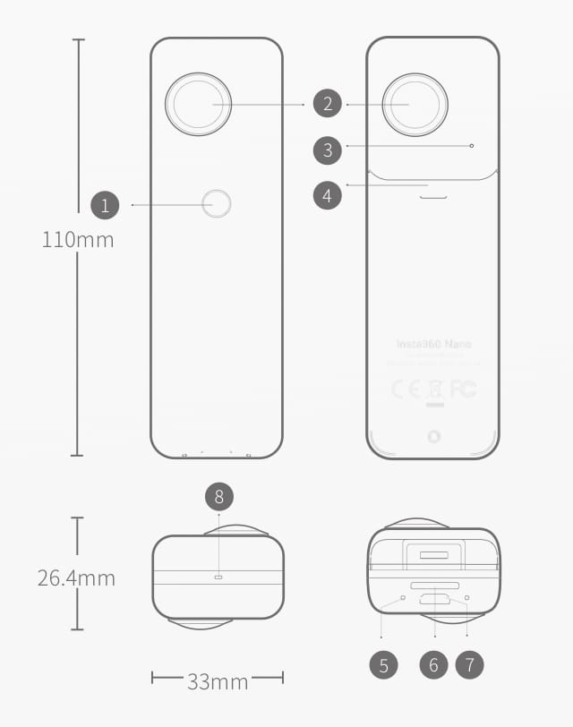 Insta360 Nano - Turn your iPhone into a 360° VR camera