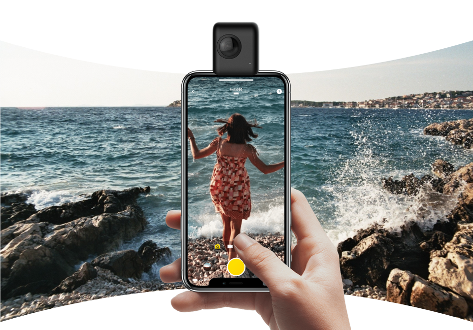 Insta360 Nano S - あなたのiPhoneをあっという間に360°カメラに