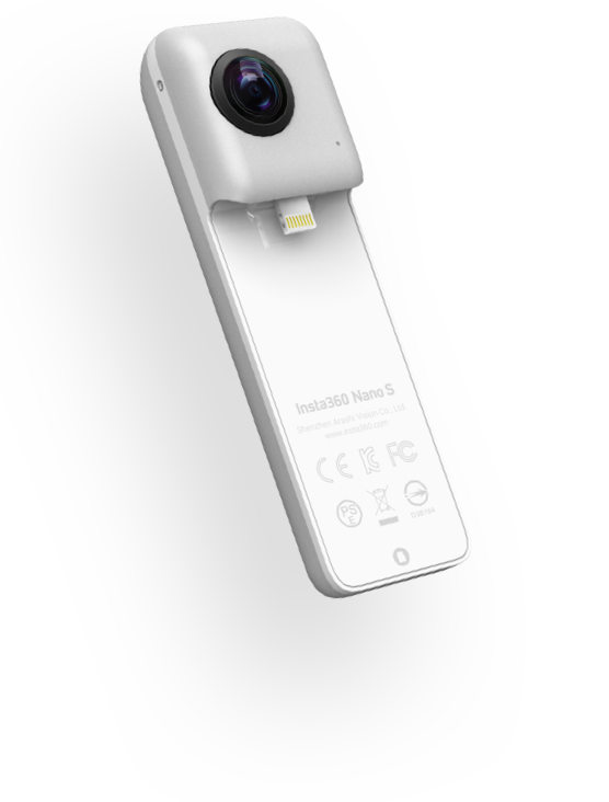 Insta360 Nano S - あなたのiPhoneをあっという間に360°カメラに