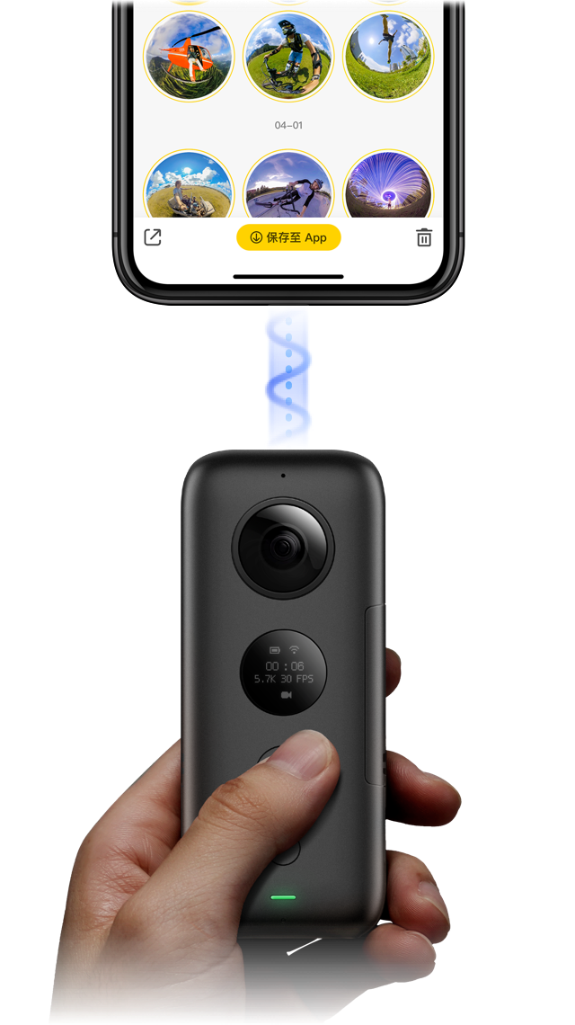 影石Insta360 ONE X - 次世代防抖运动相机