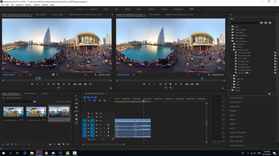 can you edit 360 video on adobe premiere pro 2014