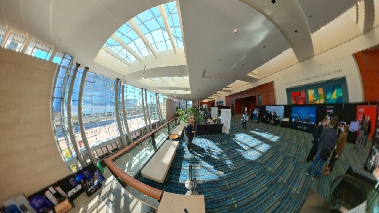 Visiting the All Things Open conference floors at Raleigh Convention